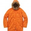 Thumbnail for Quilted Flight Satin Parka