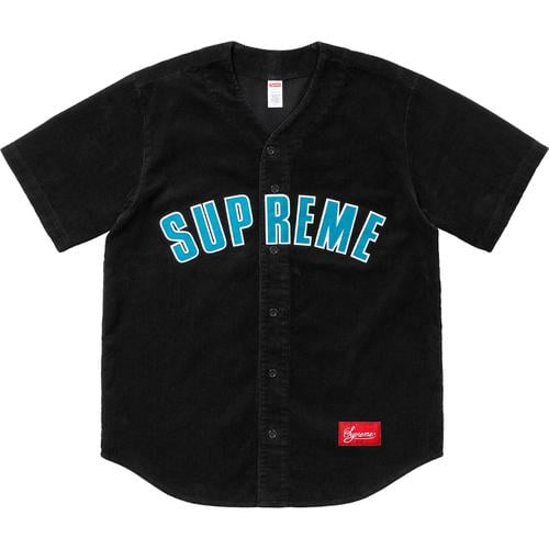 Details on Corduroy Baseball Jersey None from spring summer
                                                    2018 (Price is $138)