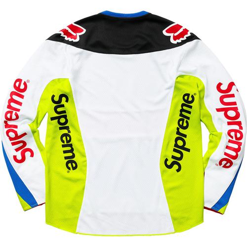 Details on Supreme Fox Racing Moto Jersey Top None from spring summer
                                                    2018 (Price is $138)