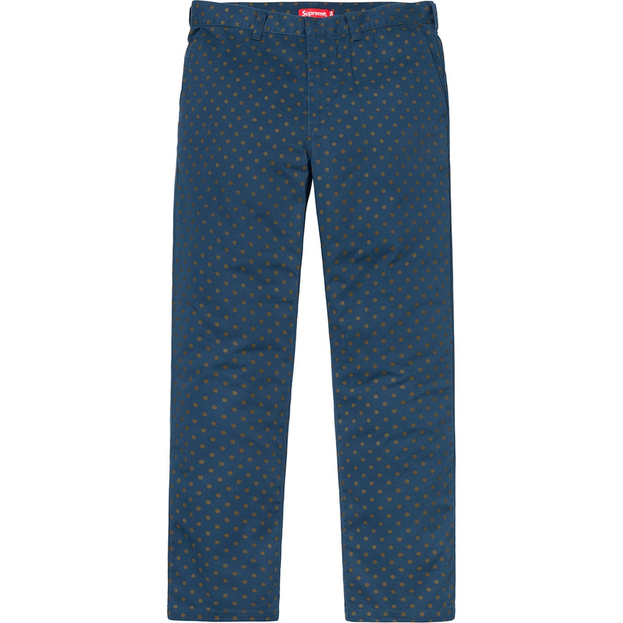 Details on Work Pant Light Navy Polka Dot from fall winter
                                                    2018 (Price is $118)