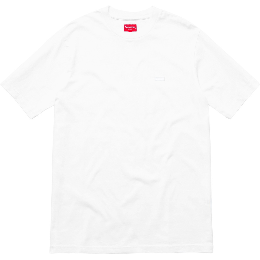 Details on Reflective Small Box Tee White from fall winter
                                                    2018 (Price is $58)