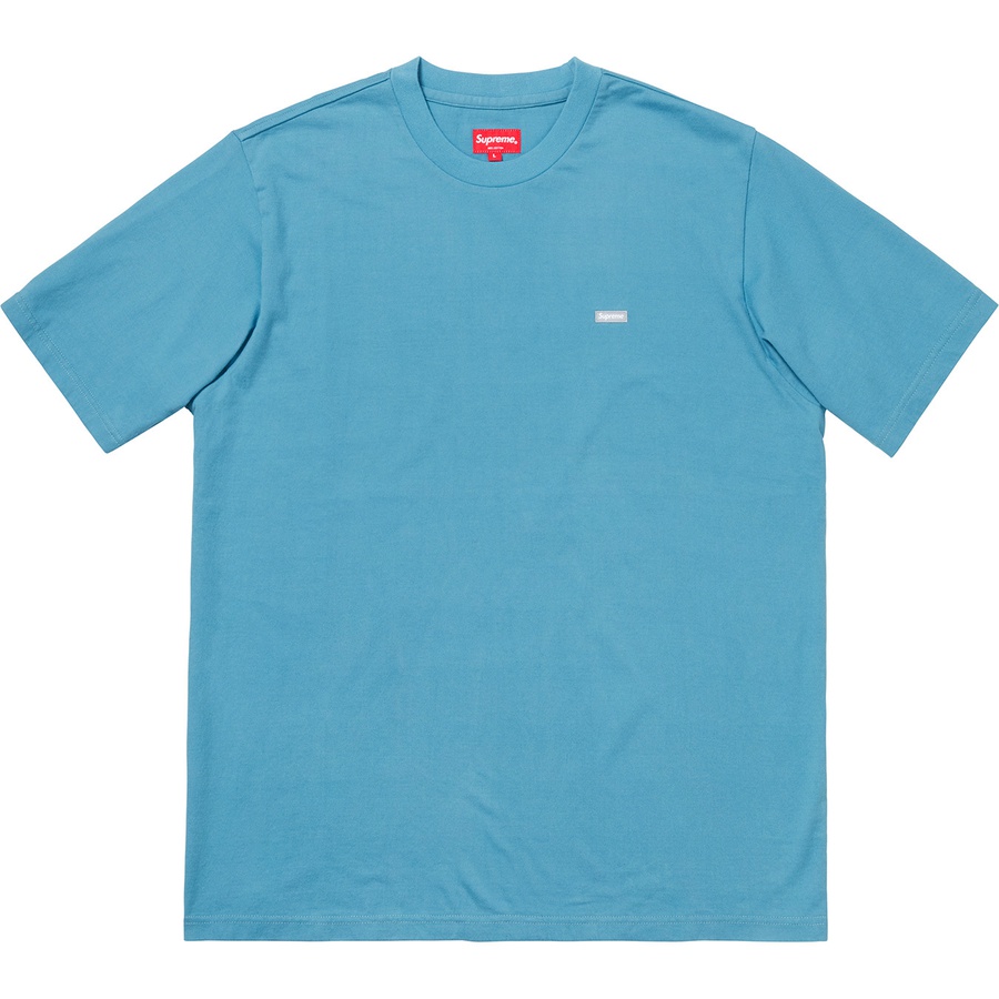 Details on Reflective Small Box Tee Dusty Blue from fall winter
                                                    2018 (Price is $58)