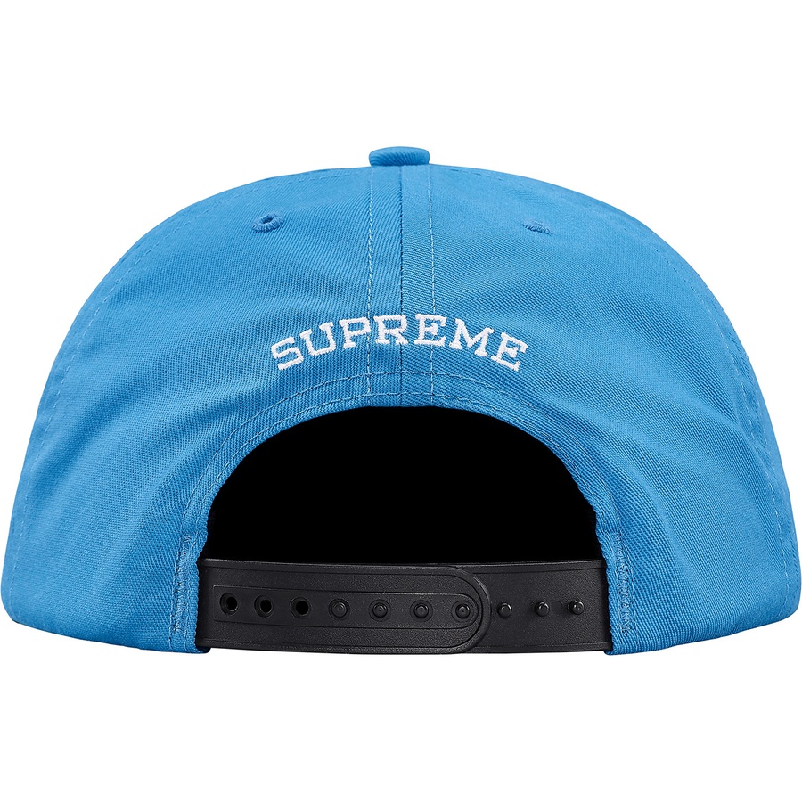 Details on Border Patrol 5-Panel Light Blue from fall winter
                                                    2018 (Price is $44)