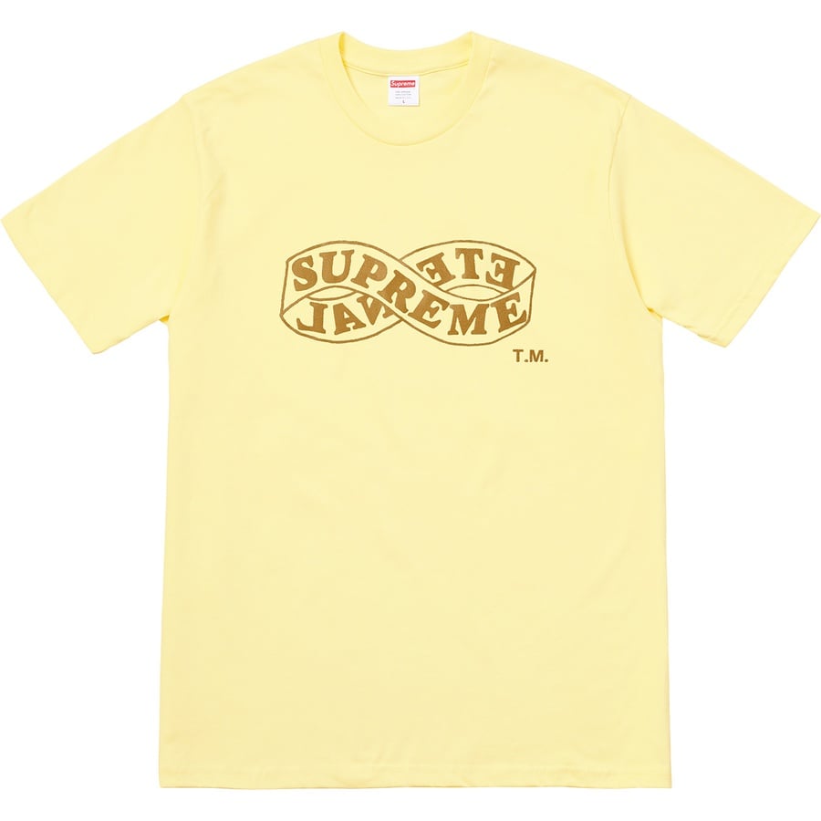 Details on Eternal Tee Pale Yellow from fall winter
                                                    2018 (Price is $36)