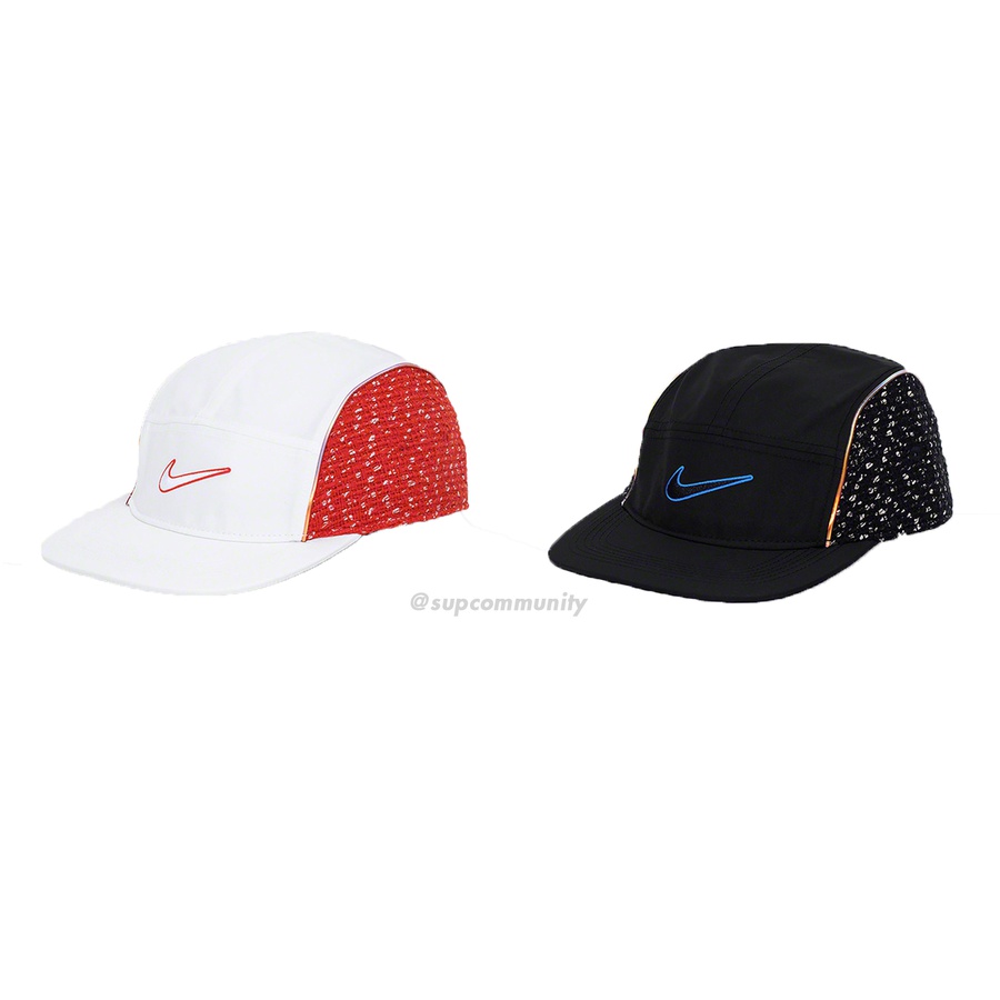 Details on Supreme Nike Bouclé Running Hat from spring summer
                                            2019 (Price is $45)