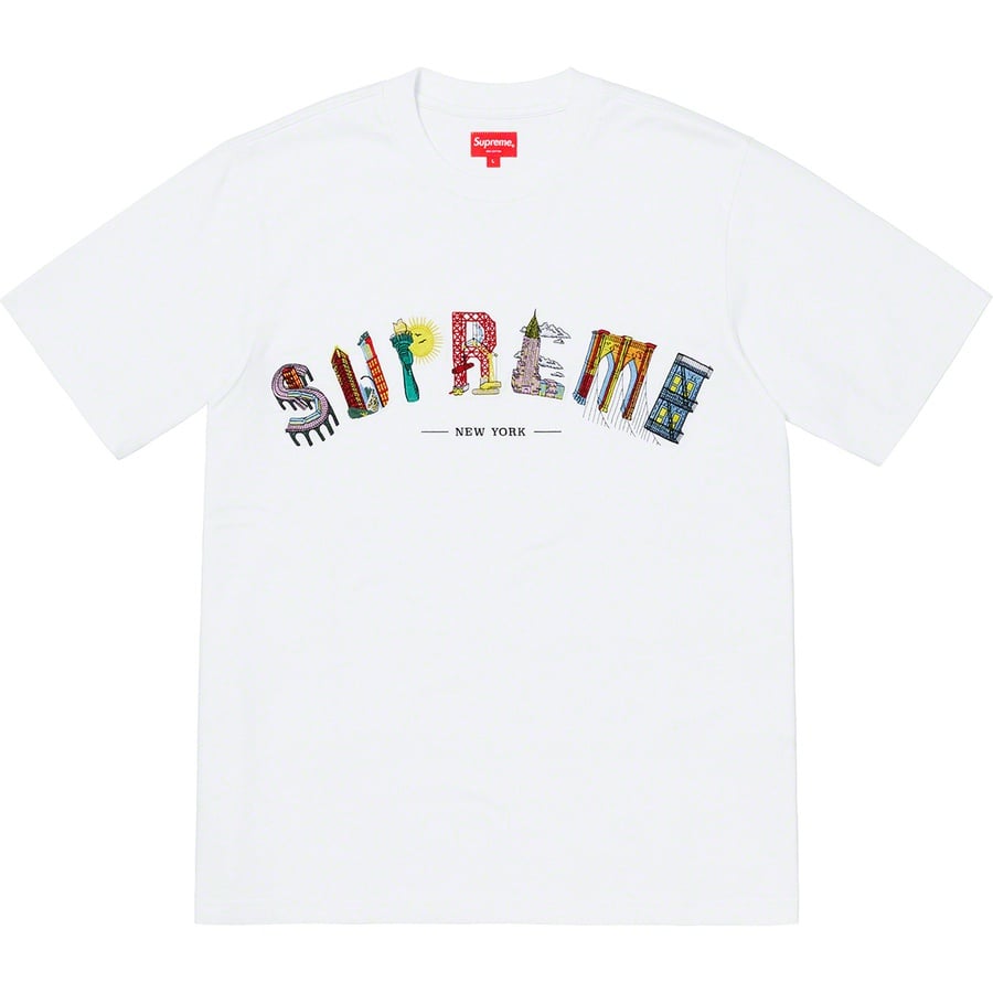 Details on City Arc Tee White from spring summer
                                                    2019 (Price is $98)