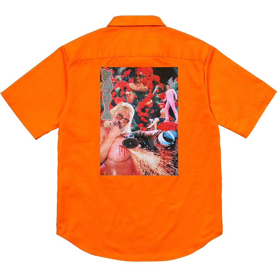 Details on Sekintani La Norihiro Supreme Work Shirt Orange from spring summer
                                                    2019 (Price is $138)