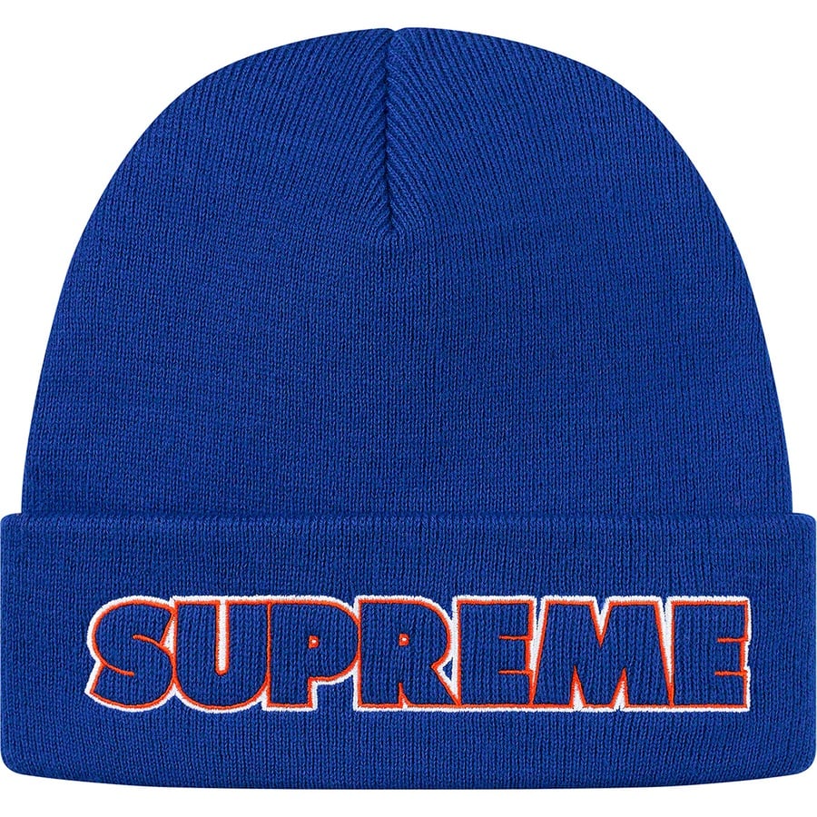 Details on Outline Beanie Royal from fall winter
                                                    2019 (Price is $36)