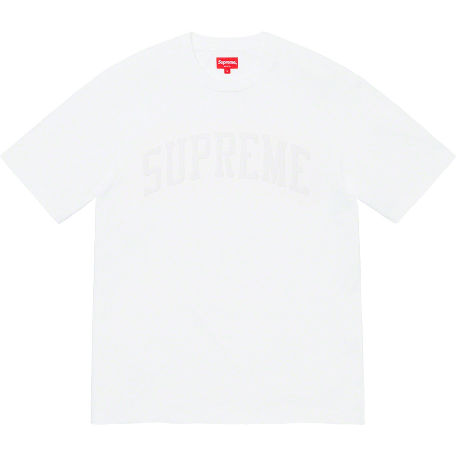 Details on Chenille Arc Logo S S Top White from fall winter
                                                    2019 (Price is $78)