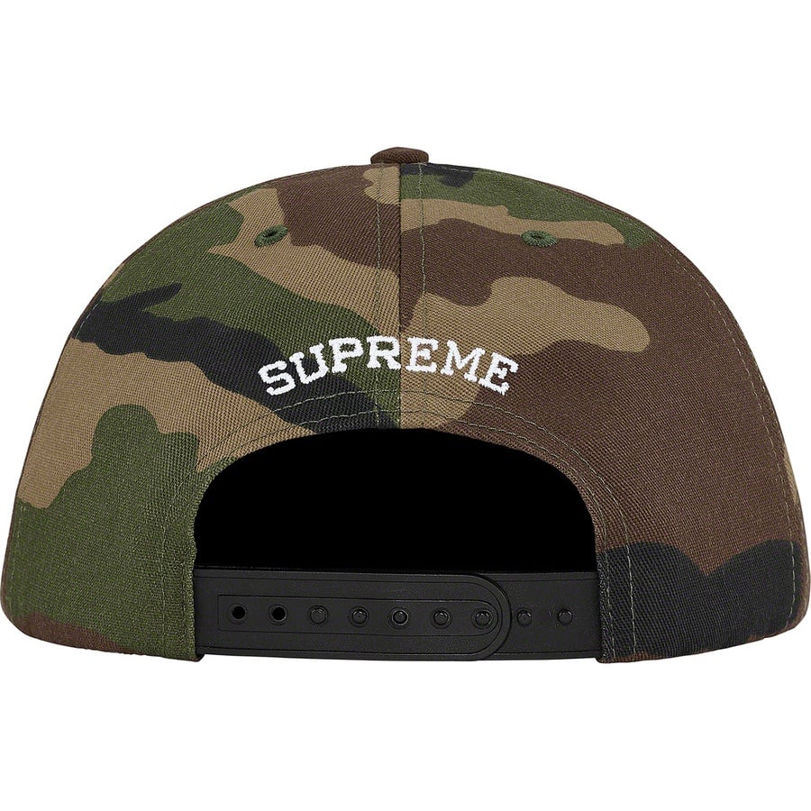 Details on Mary 5-Panel Woodland Camo from fall winter
                                                    2019 (Price is $42)