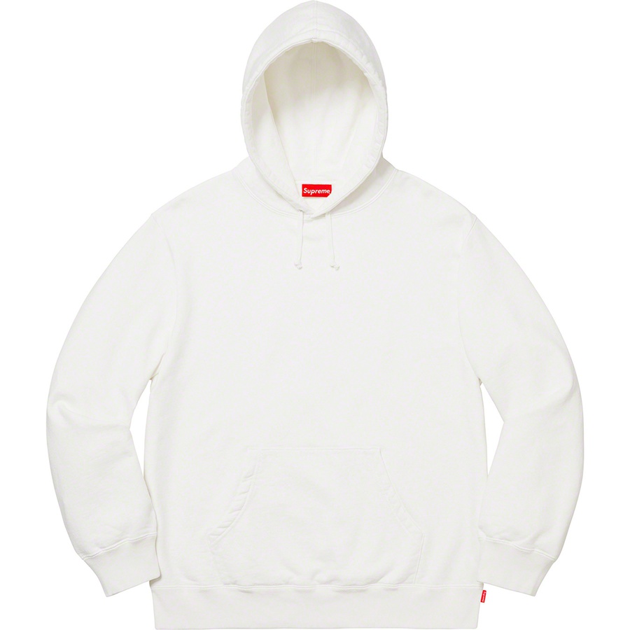 Details on Rhinestone Script Hooded Sweatshirt White from fall winter
                                                    2019 (Price is $158)