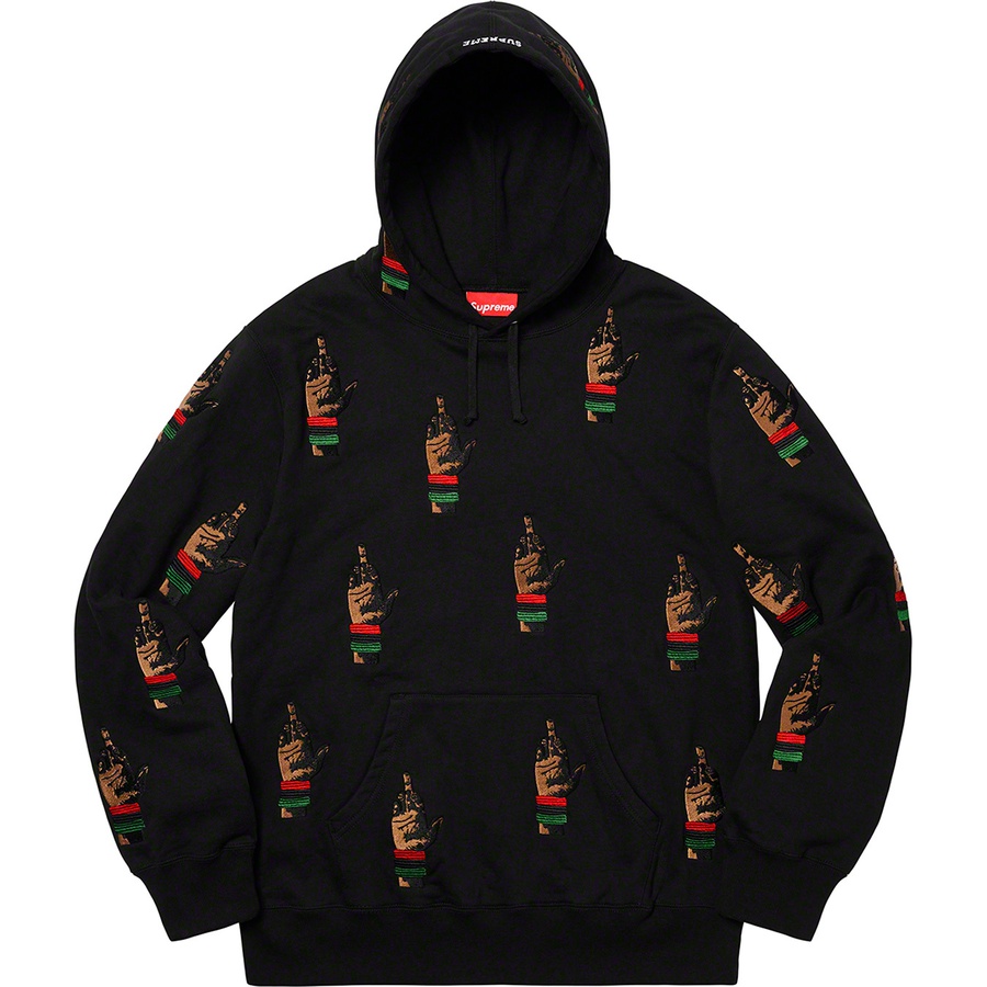 Details on Supreme dead prez RBG Embroidered Hooded Sweatshirt Black from fall winter
                                                    2019 (Price is $248)