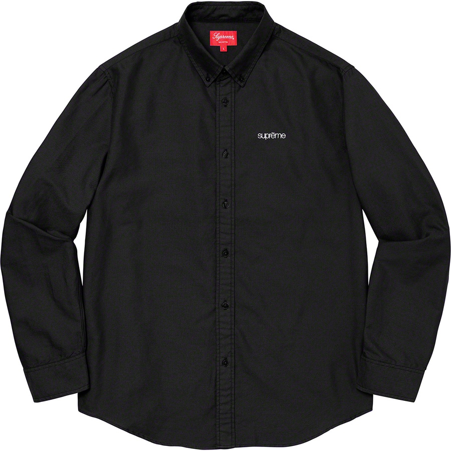 Details on Oxford Shirt Black from spring summer
                                                    2020 (Price is $118)