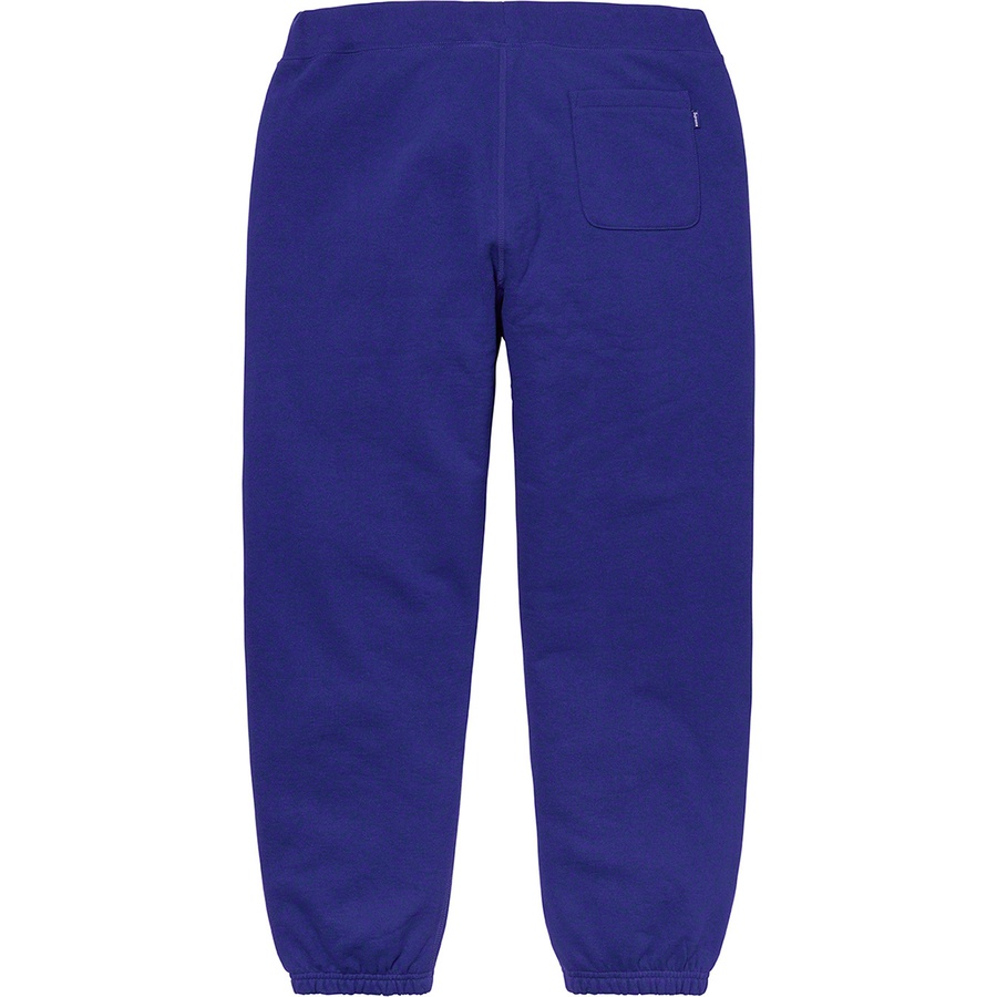 Details on S Logo Sweatpant Dark Royal from spring summer
                                                    2020 (Price is $158)