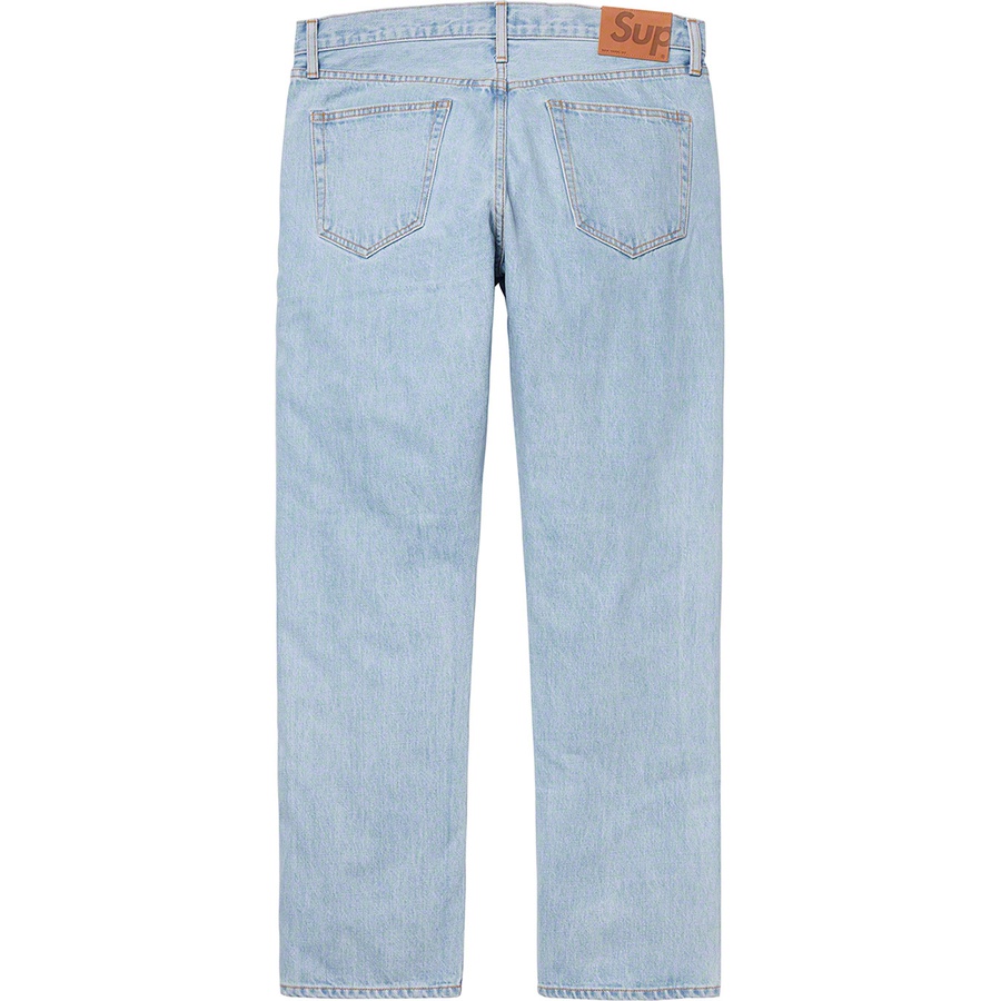 Details on Stone Washed Slim Jean Stone Washed Indigo from spring summer
                                                    2020 (Price is $168)