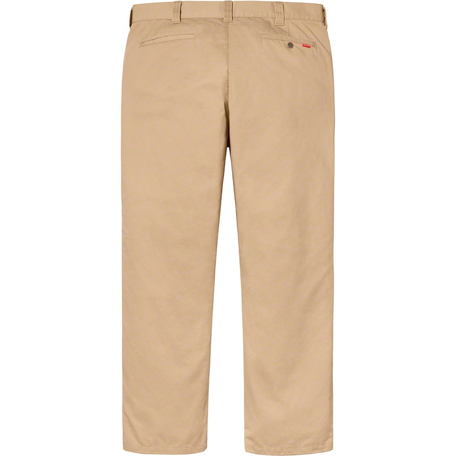 Details on Work Pant Khaki from spring summer
                                                    2020 (Price is $118)