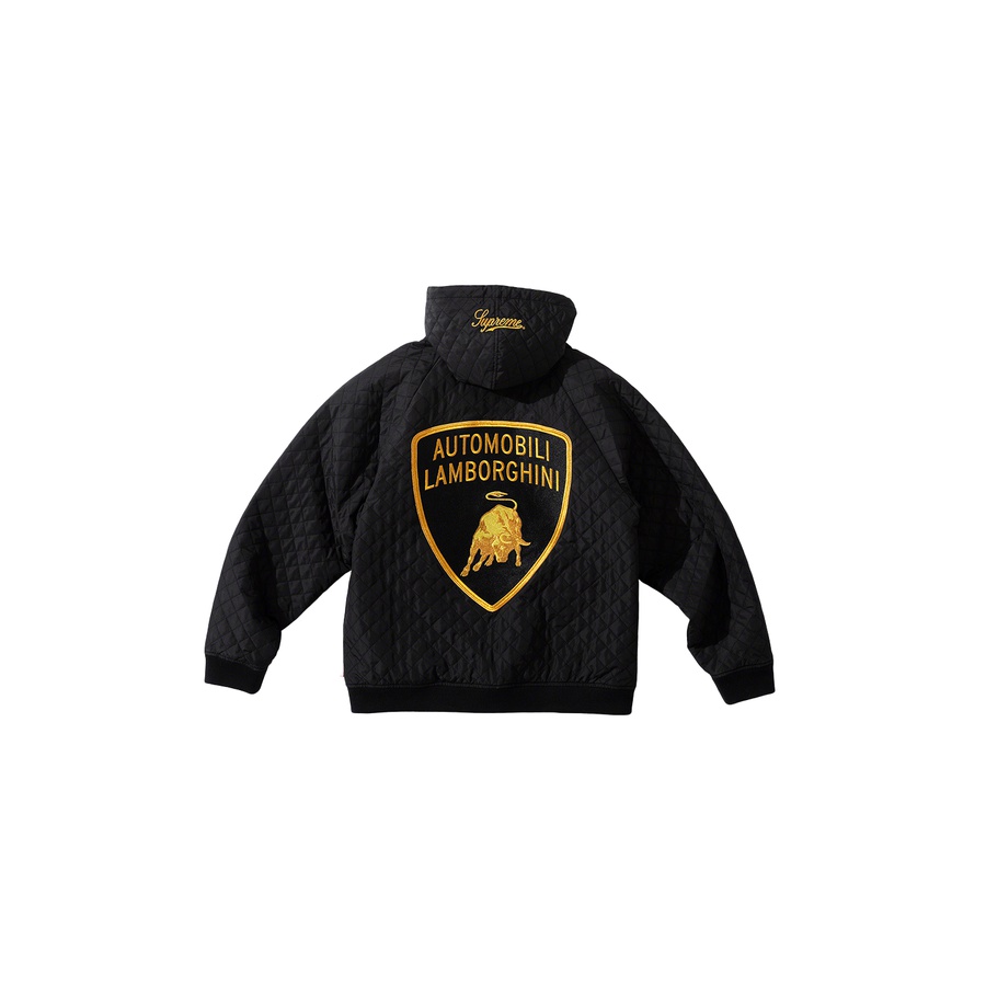 Details on Supreme Automobili Lamborghini Hooded Work Jacket  from spring summer
                                                    2020 (Price is $248)