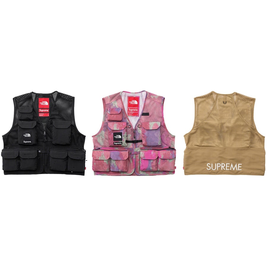 Details on Supreme The North Face Cargo Vest from spring summer
                                            2020 (Price is $168)