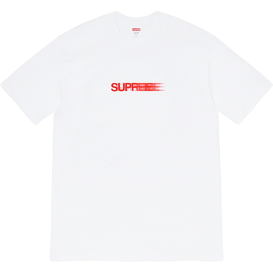 Details on Motion Logo Tee White from spring summer
                                                    2020 (Price is $38)