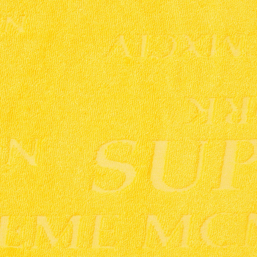 Details on MCMXCIV Terry S S Top Yellow from spring summer
                                                    2020 (Price is $88)