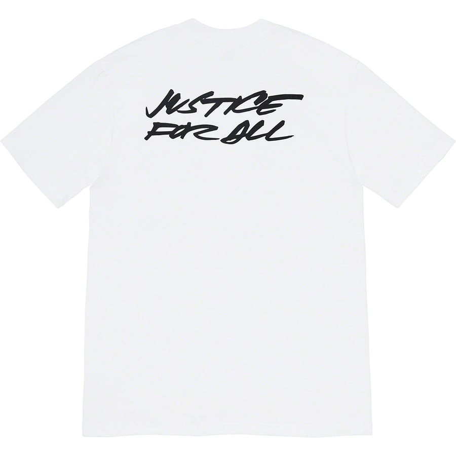 Details on Futura Logo Tee White from fall winter
                                                    2020 (Price is $38)