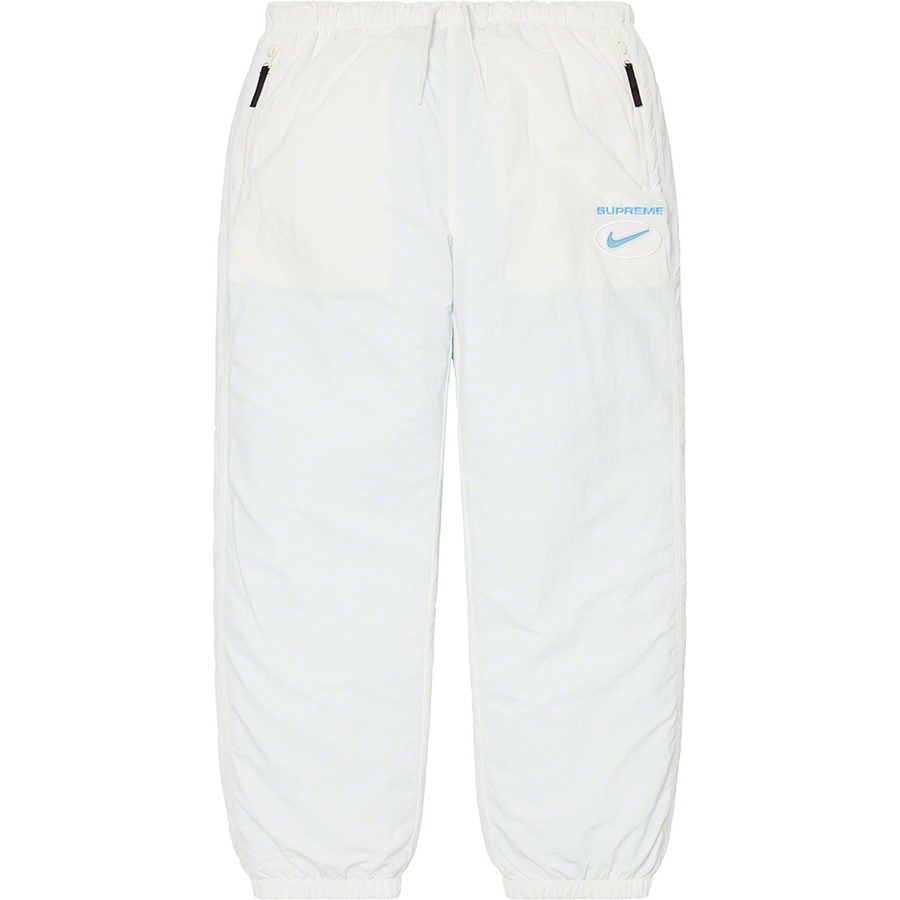 Details on Supreme Nike Jewel Reversible Ripstop Pant Light Blue from fall winter
                                                    2020 (Price is $138)