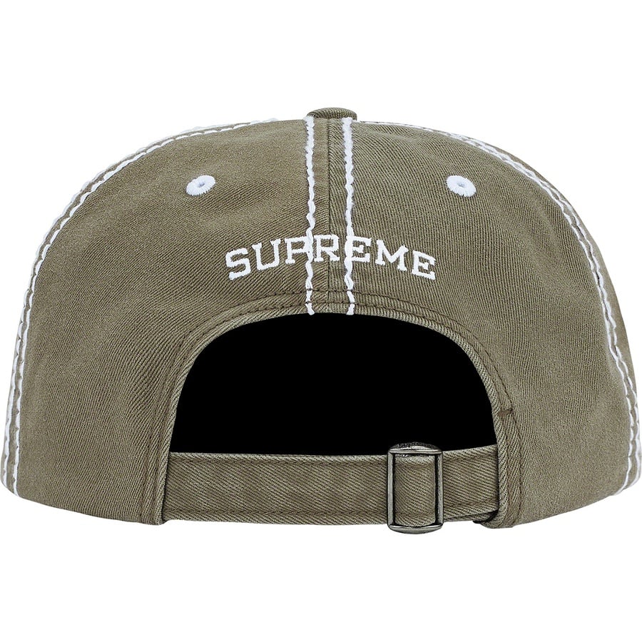 Details on Big Stitch 6-Panel Olive from fall winter
                                                    2020 (Price is $48)