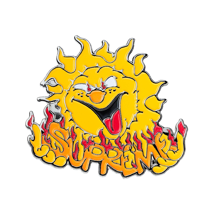 Supreme Sun Pin for fall winter 20 season