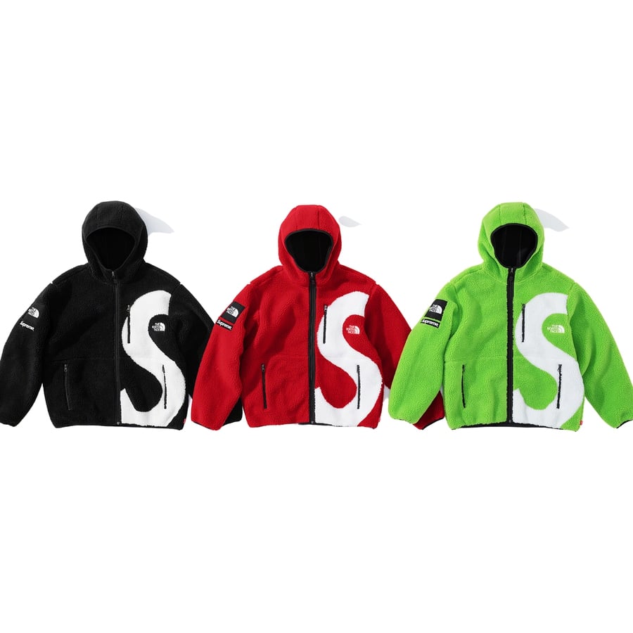Details on Supreme The North Face S Logo Hooded Fleece Jacket from fall winter
                                            2020 (Price is $298)
