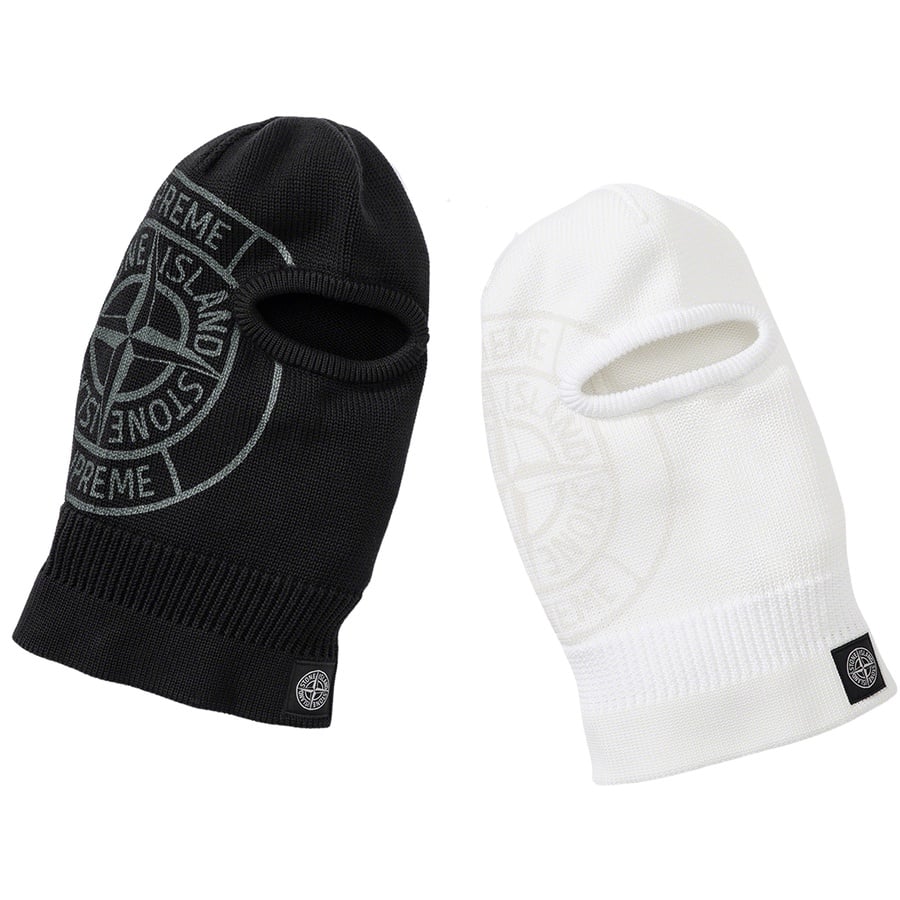 Details on Supreme Stone Island Glow Knit Balaclava from fall winter
                                            2020 (Price is $198)