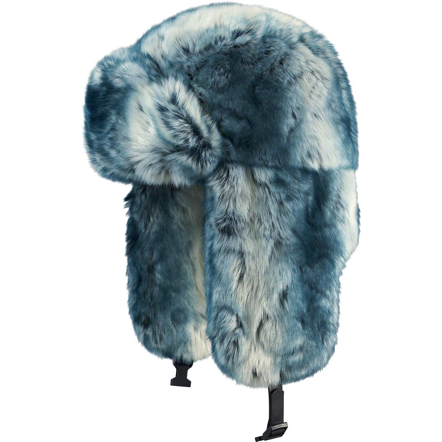 Details on Faux Fur Trooper Ice Blue from fall winter
                                                    2020 (Price is $98)