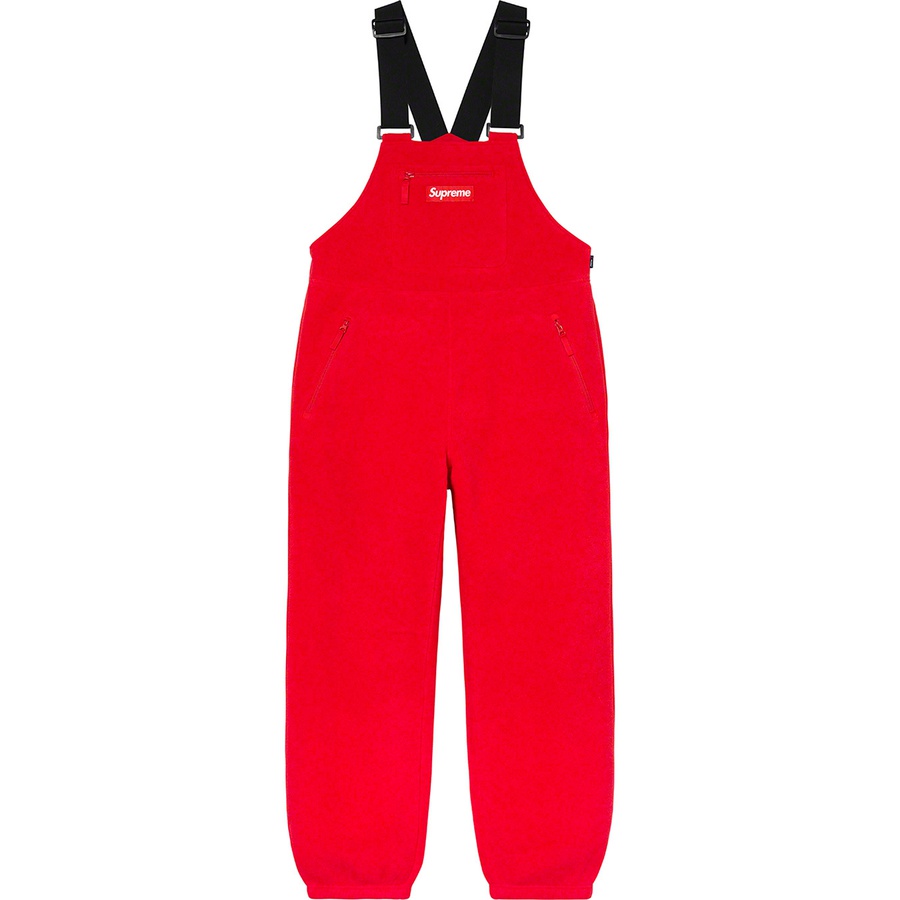 Details on Polartec Overalls Red from fall winter
                                                    2020 (Price is $168)