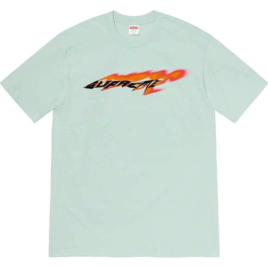 Details on Wind Tee Pale Aqua from spring summer
                                                    2021 (Price is $38)