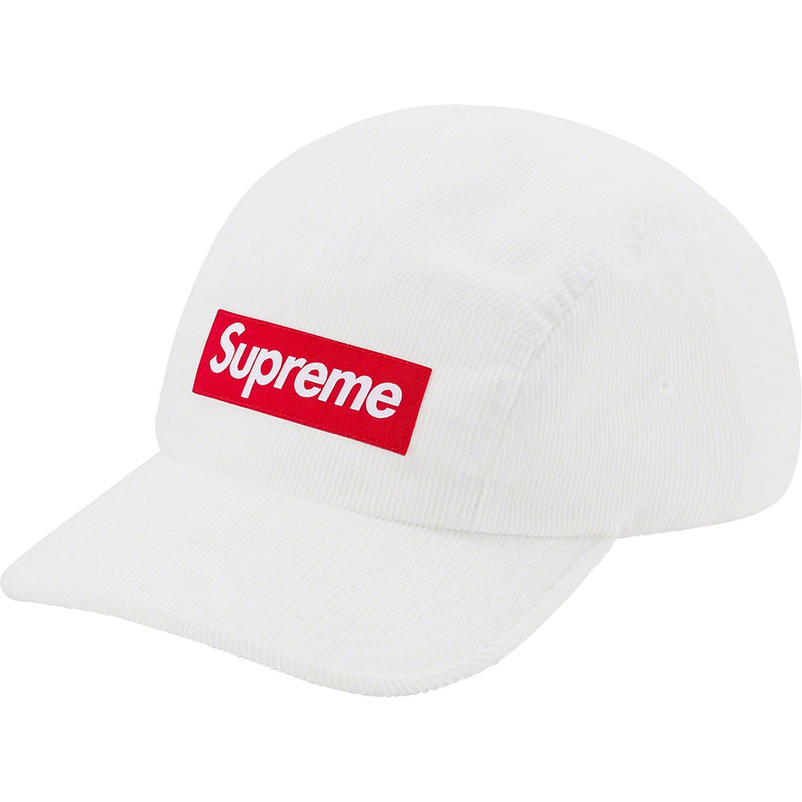 Details on Fine Wale Corduroy Camp Cap White from spring summer
                                                    2021 (Price is $56)
