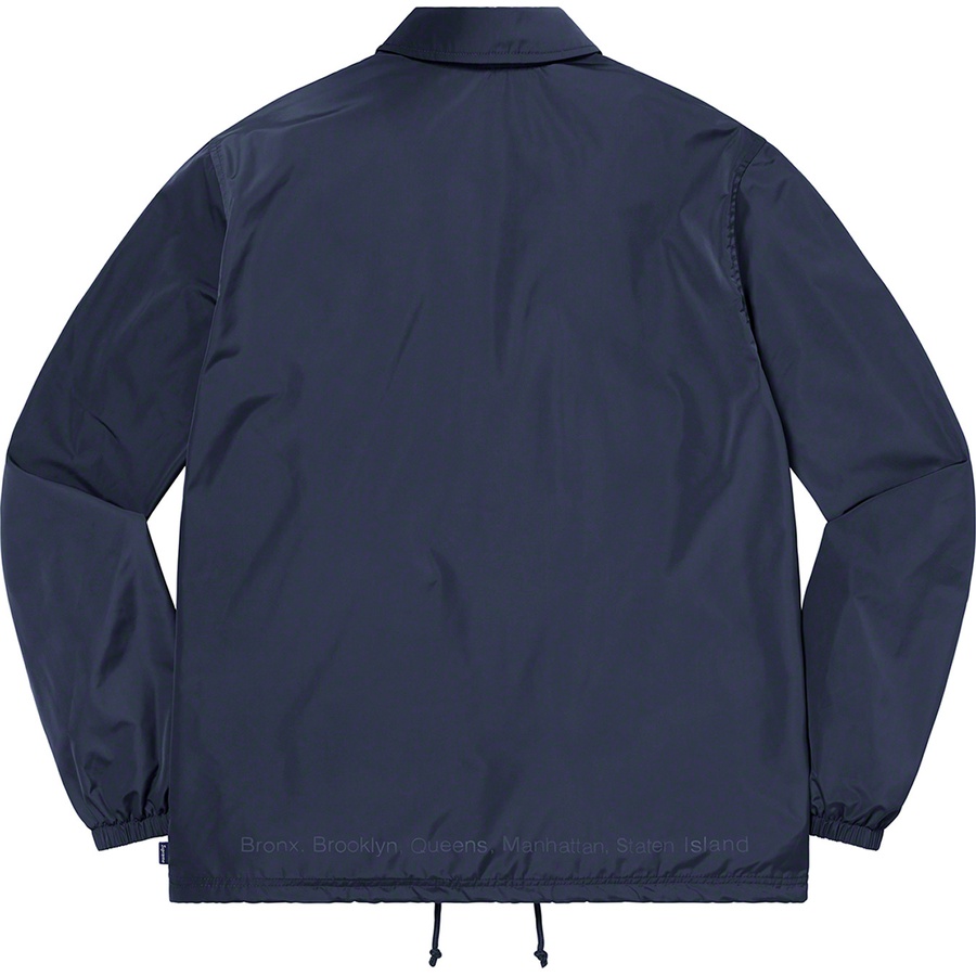 Details on Five Boroughs Coaches Jacket Navy from spring summer
                                                    2021 (Price is $138)