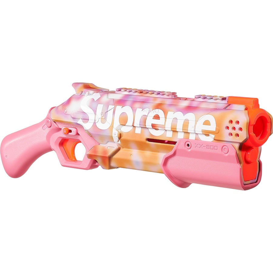 Details on Supreme Nerf Rival Takedown Blaster Pink from spring summer
                                                    2021 (Price is $48)