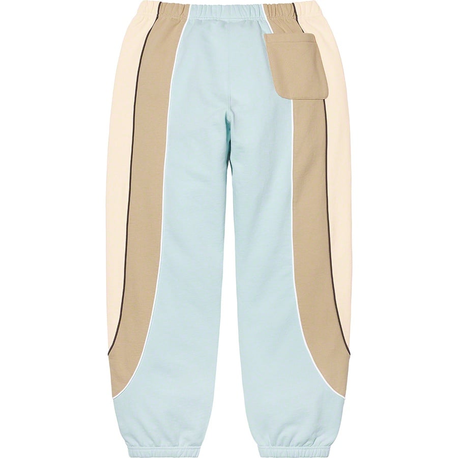 Details on Track Paneled Sweatpant Pale Blue from fall winter
                                                    2021 (Price is $148)