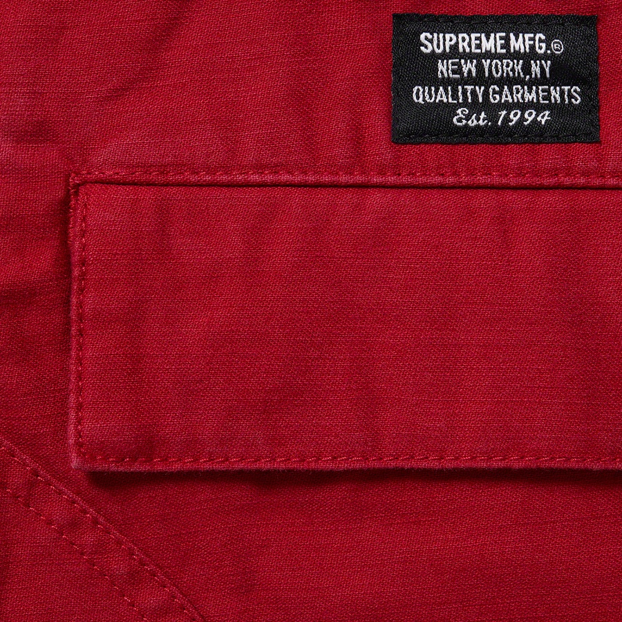 Details on Cargo Pant Red from fall winter
                                                    2021 (Price is $158)