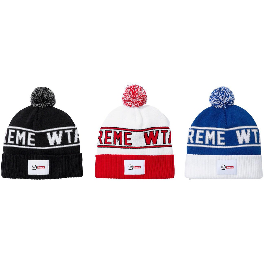 Details on Supreme WTAPS Beanie from fall winter
                                            2021 (Price is $38)
