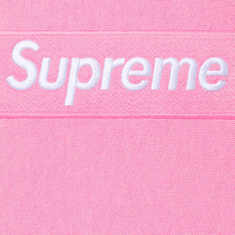 Details on Box Logo Hooded Sweatshirt Pink from fall winter
                                                    2021 (Price is $168)