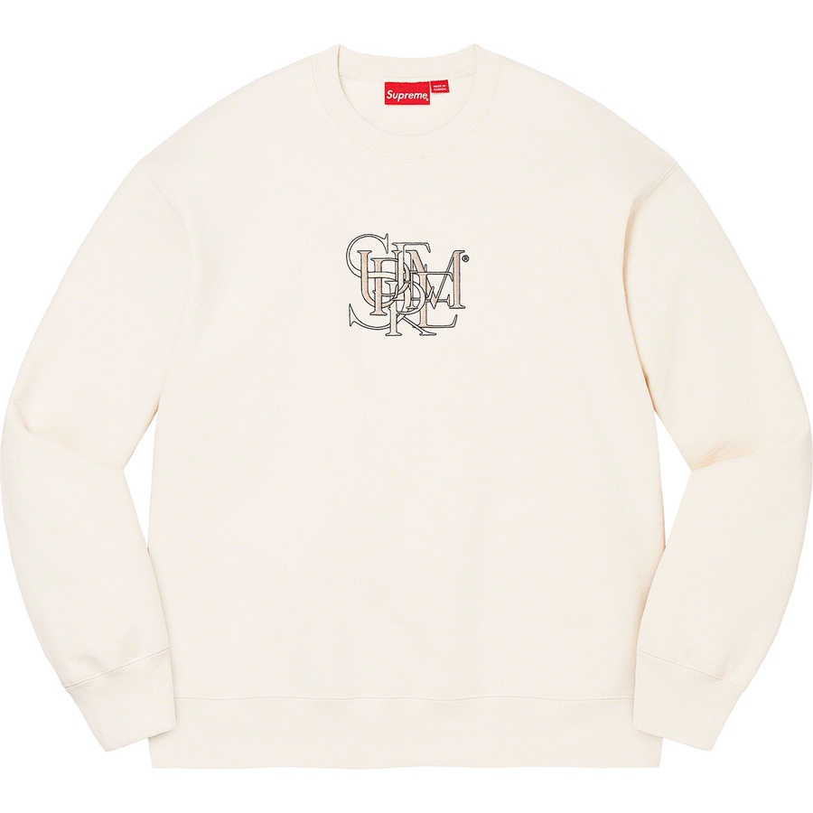 Details on Overlap Crewneck Natural from spring summer
                                                    2022 (Price is $148)