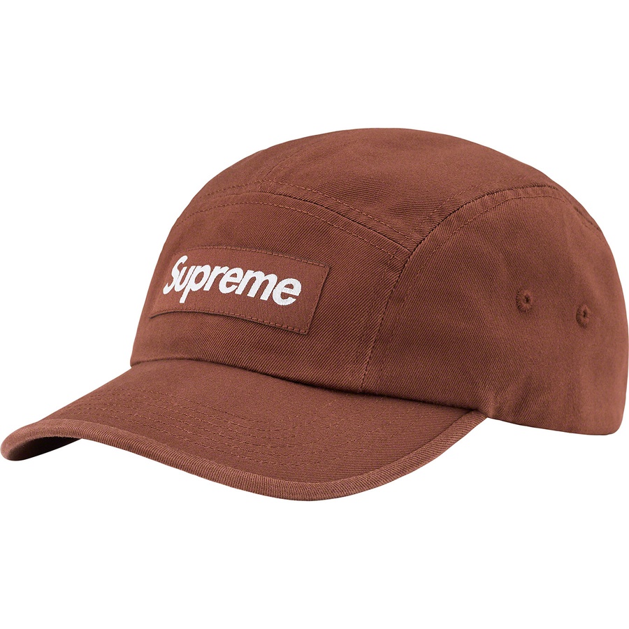 Details on Washed Chino Twill Camp Cap Brown from spring summer
                                                    2022 (Price is $48)