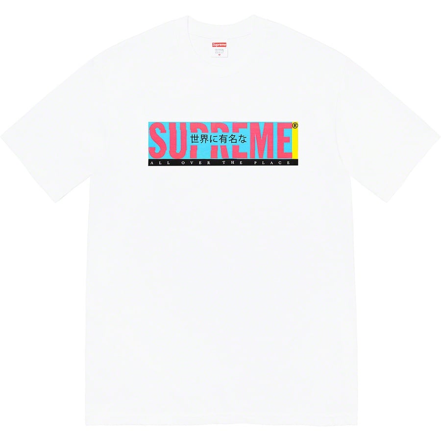 Details on All Over Tee White from spring summer
                                                    2022 (Price is $40)