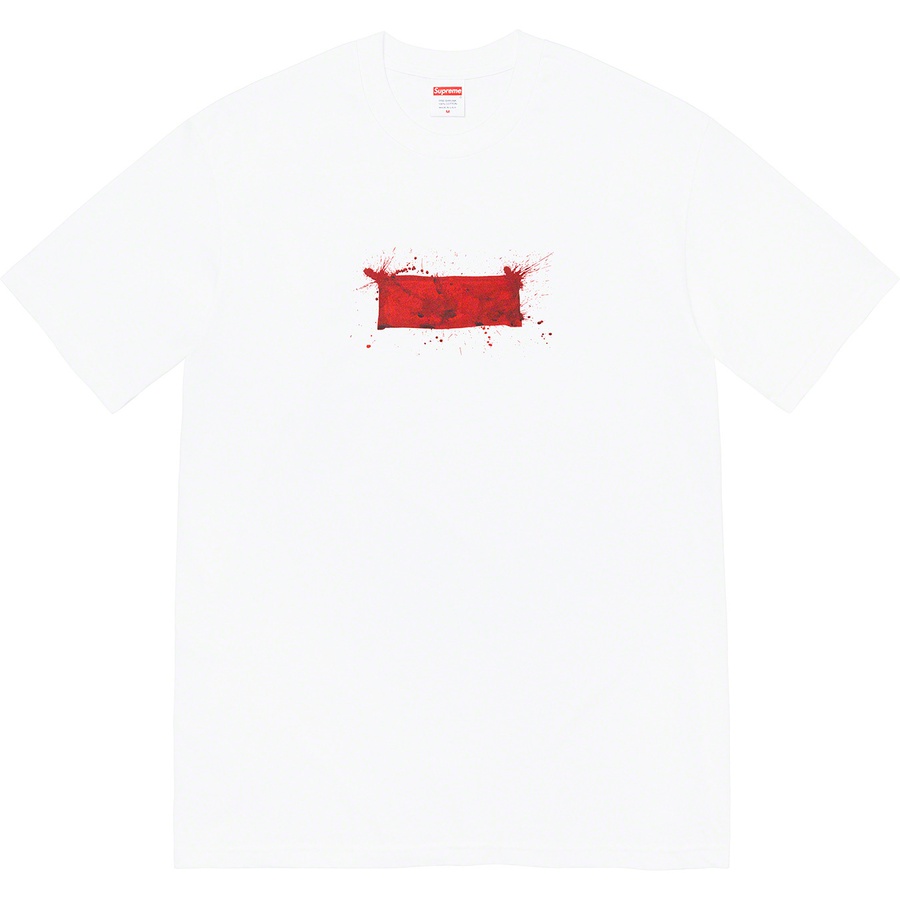 Details on Ralph Steadman Box Logo Tee White from spring summer
                                                    2022 (Price is $44)