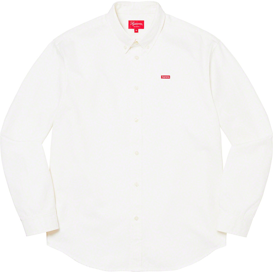 Details on Small Box Shirt White from spring summer
                                                    2022 (Price is $128)