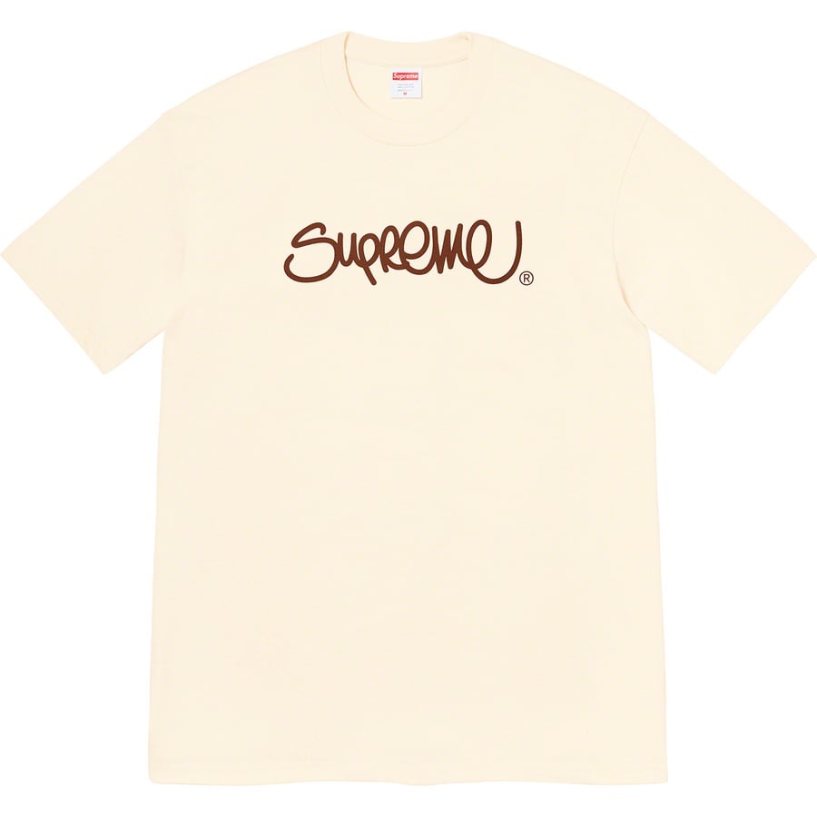 Details on Handstyle Tee Natural from spring summer
                                                    2022 (Price is $40)