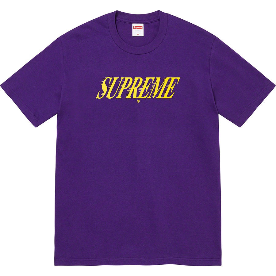 Details on Slap Shot Tee Purple from fall winter
                                                    2022 (Price is $40)
