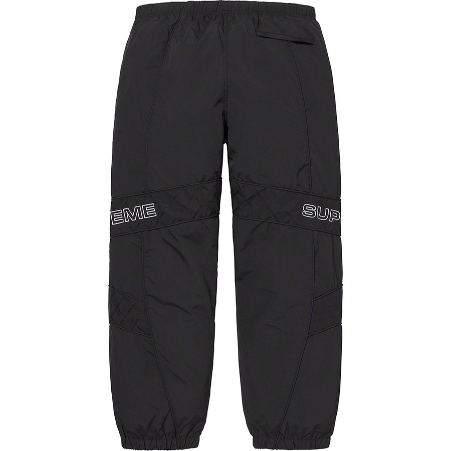 Details on Jacquard Panel Track Pant Black from fall winter
                                                    2022 (Price is $138)