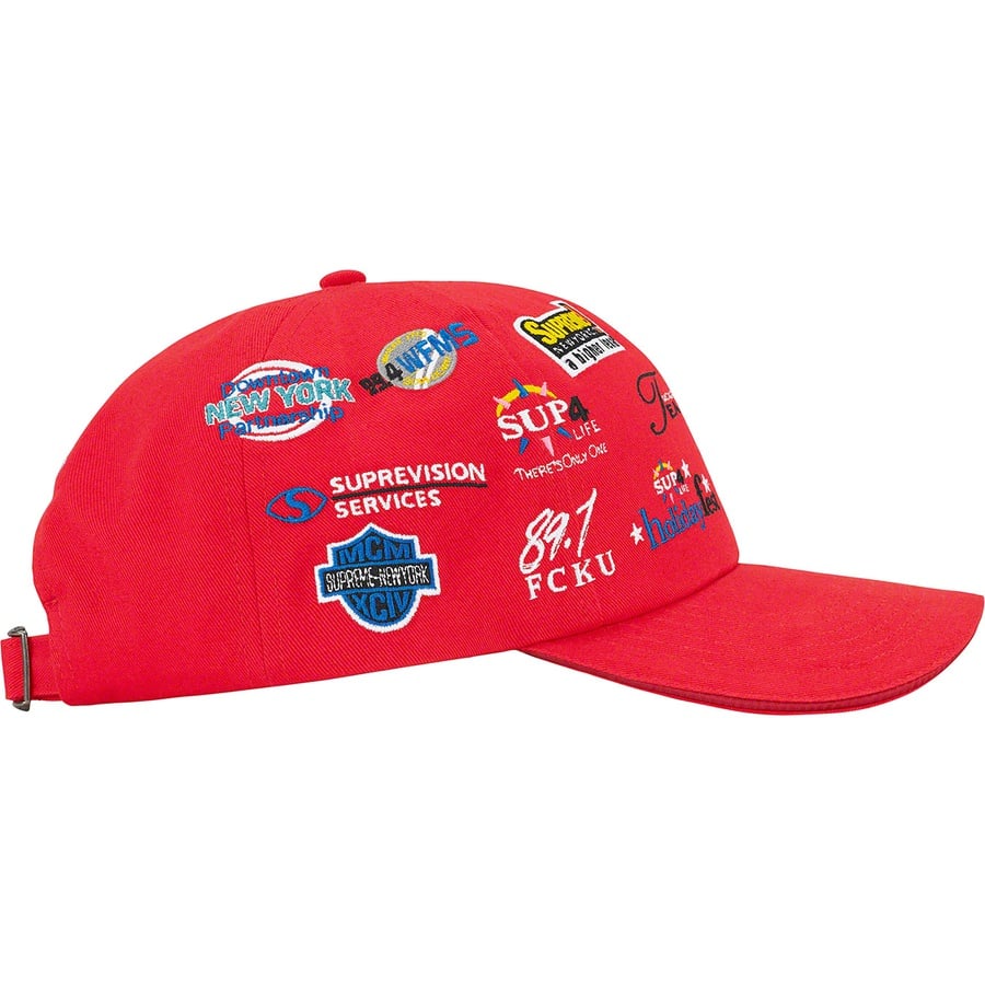 Details on Sponsors 6-Panel Red from fall winter
                                                    2022 (Price is $54)