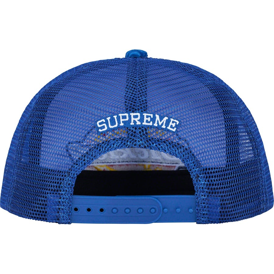 Details on Supreme DickiesCorduroy Mesh Back 5-Panel Royal from fall winter
                                                    2022 (Price is $48)